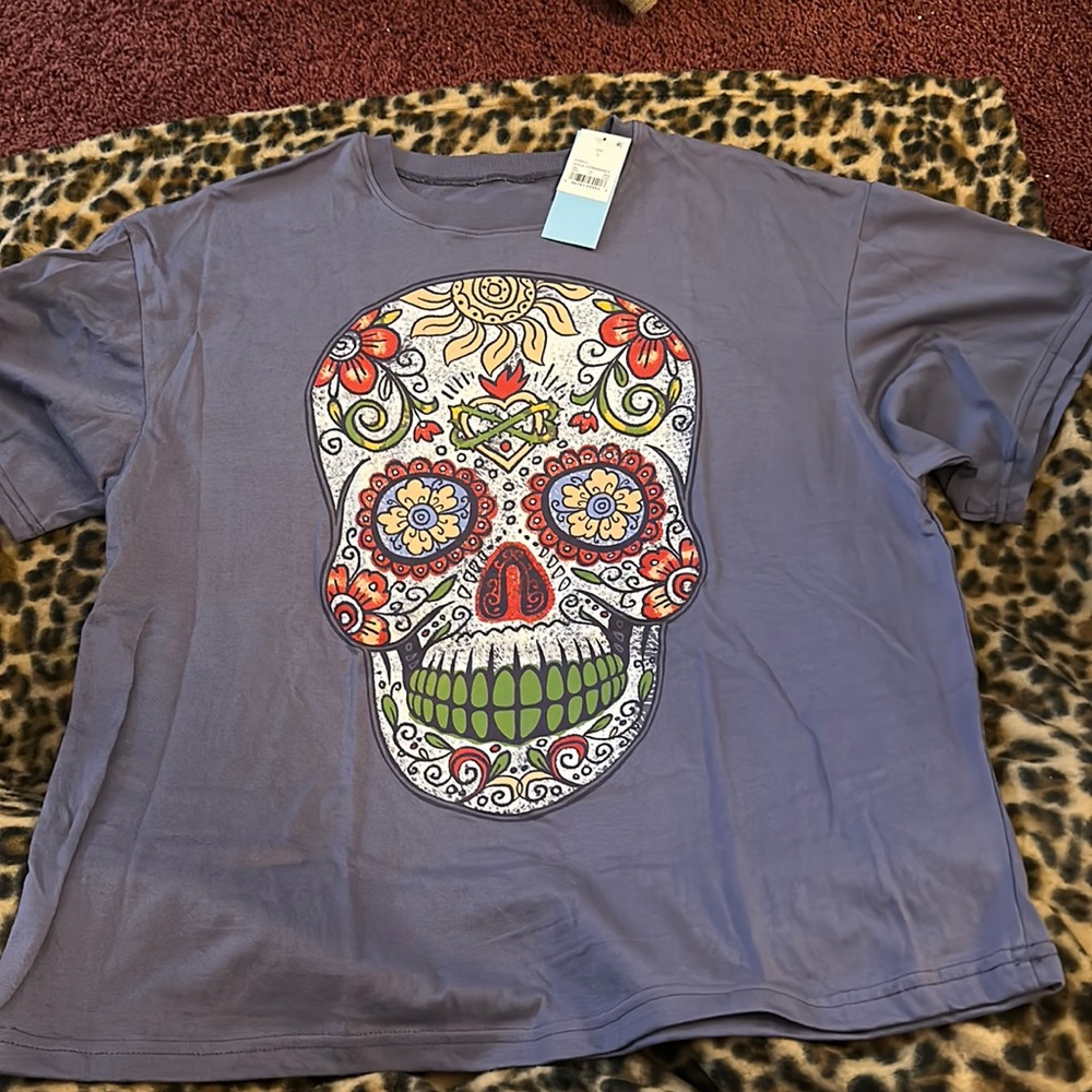 Dia de Los Muertos Sugar Skull Tee